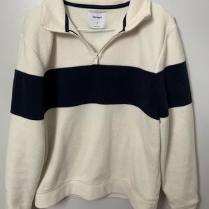 Men’s medium Old Navy Quarter Zip Sweater